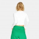 JJXX Jxfeline Rib Women's Long-Sleeve Crop Top