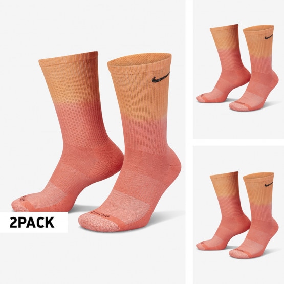 Nike Everyday Plus Cushioned Crew 2-Pack Unisex Socks