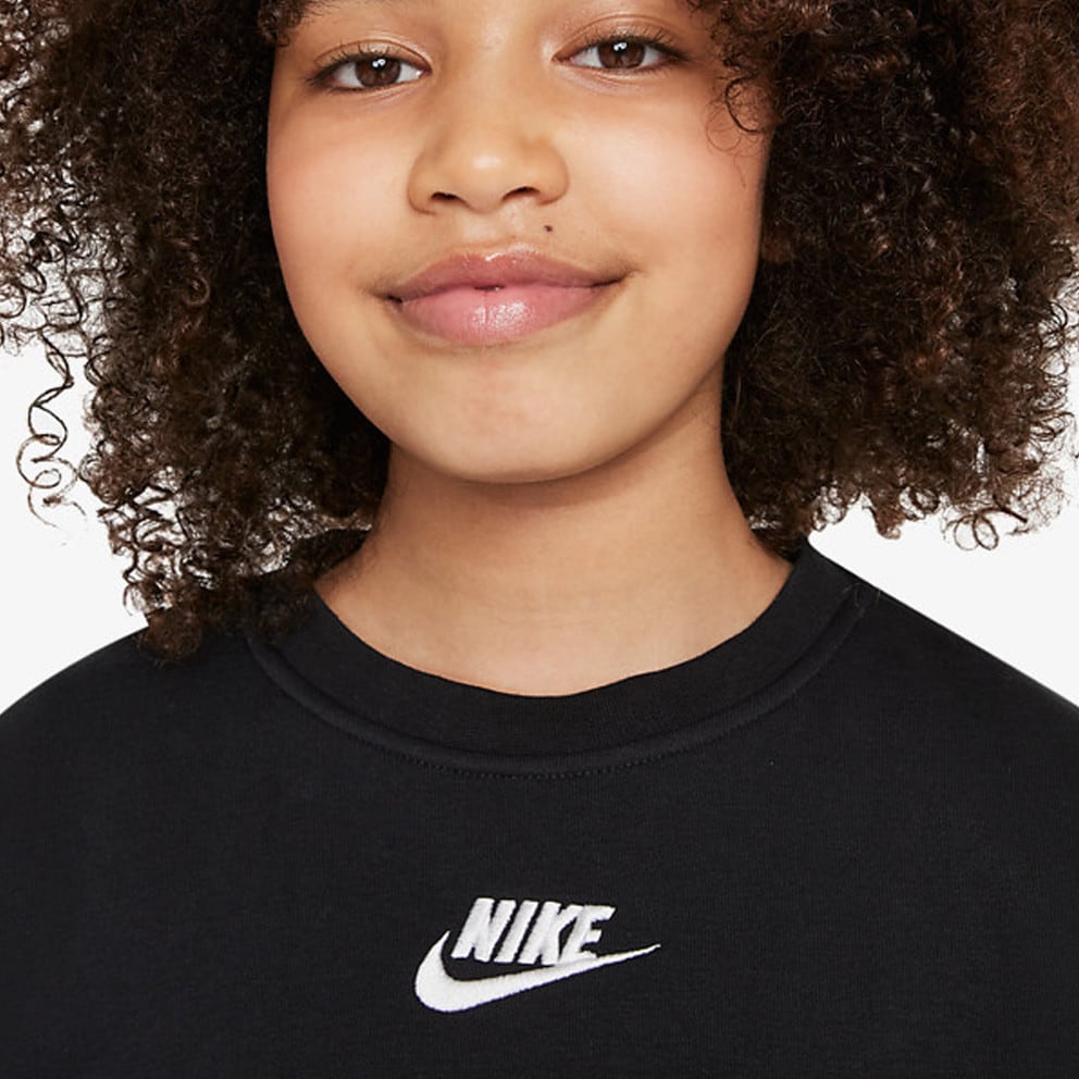 Nike Sportswear Club Fleece Kids' Sweatshirt Black DD7473-010