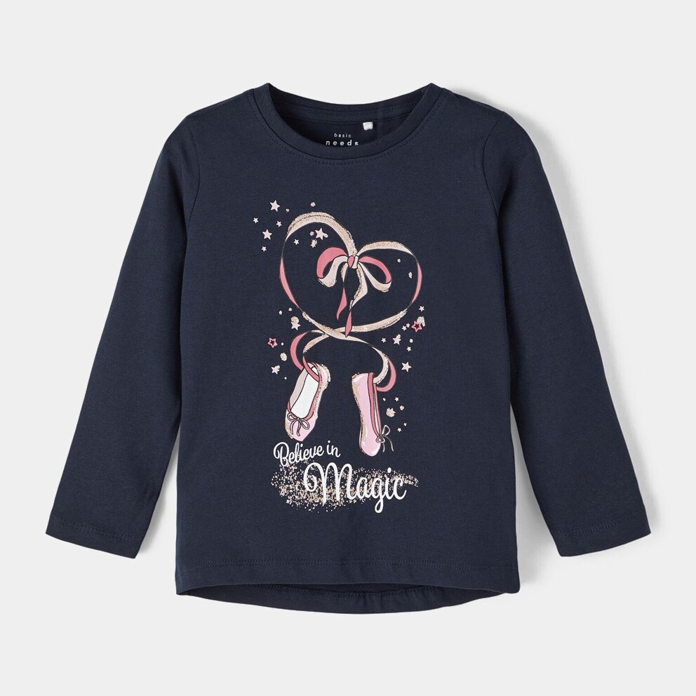 Name it Printed Long Sleeved Βρεφική Μπλούζα με Μακρύ Μανίκι (9000116736_2801)