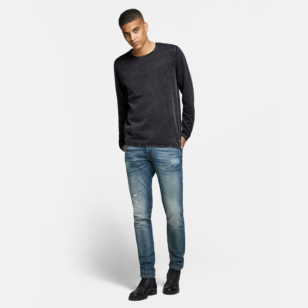 Jack & Jones Crew Neck Noos Ανδρική Μπλούζα με Μακρύ Μανίκι