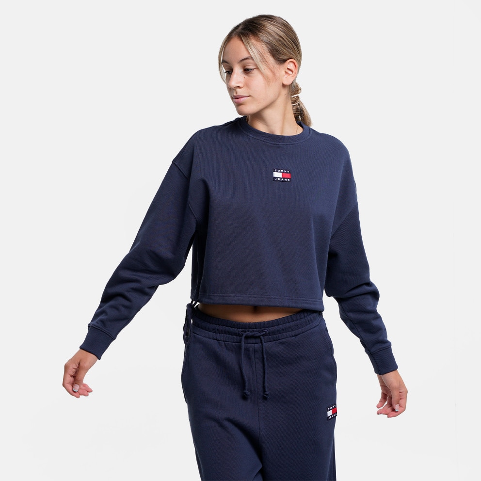 Tommy jeans on sale sweatshirt womens