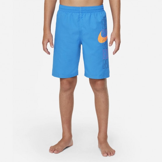 Nike Block Logo Big Kids' (Boys') Breaker 8" Volley Shorts