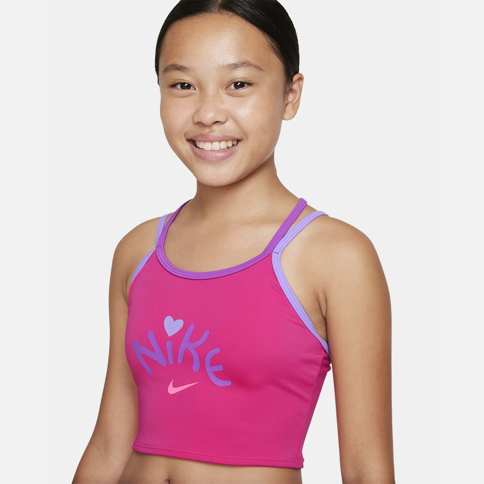 Nike Fun Forest Big Kids' (Girls') T-Crossback Midkini Set