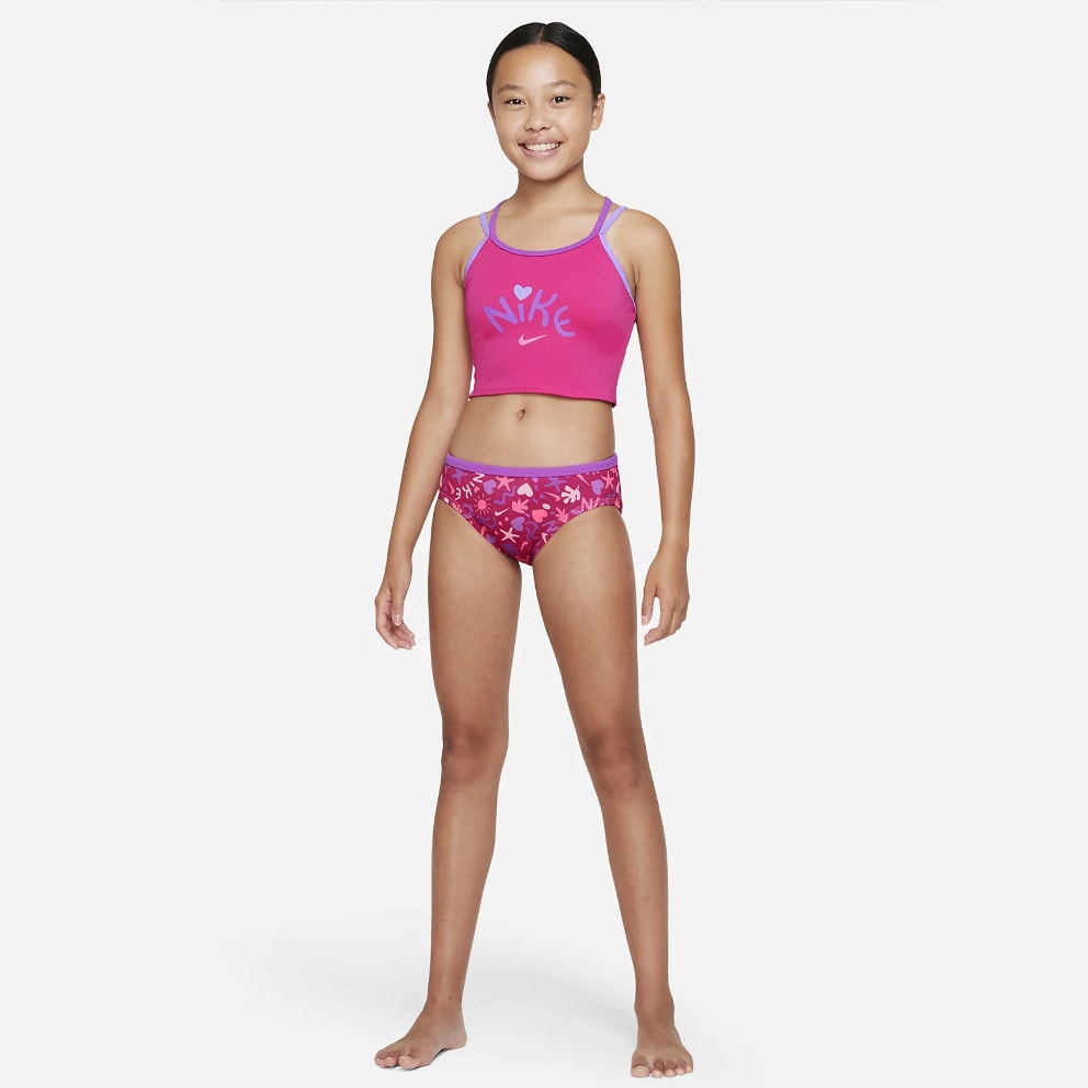 Nike Fun Forest Big Kids' (Girls') T-Crossback Midkini Set