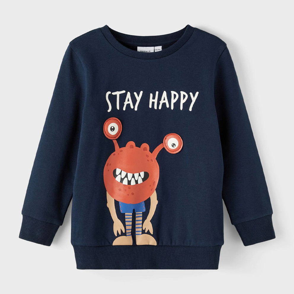 Name it Monster Βρεφική Μπλούζα Φούτερ (9000116794_2801)