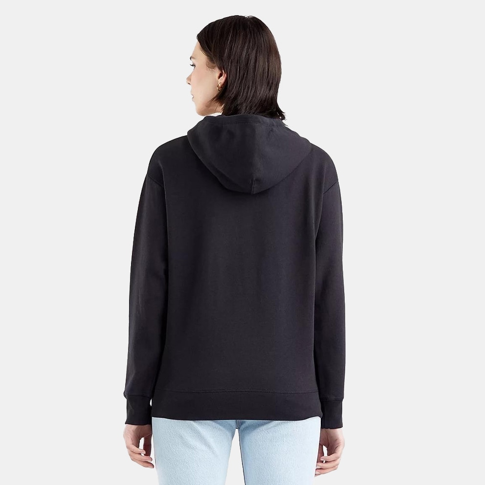 Levis Standard Zip Hoodie Caviar Γυναικεία Ζακέτα