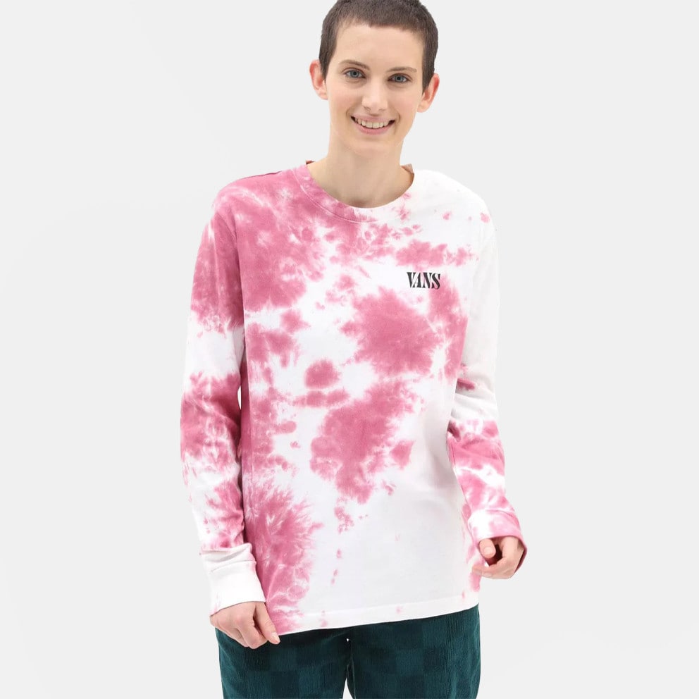 shirt Pink VN0A7YUKBEL1 - Vans Oval Wash Women's Long Sleeve T