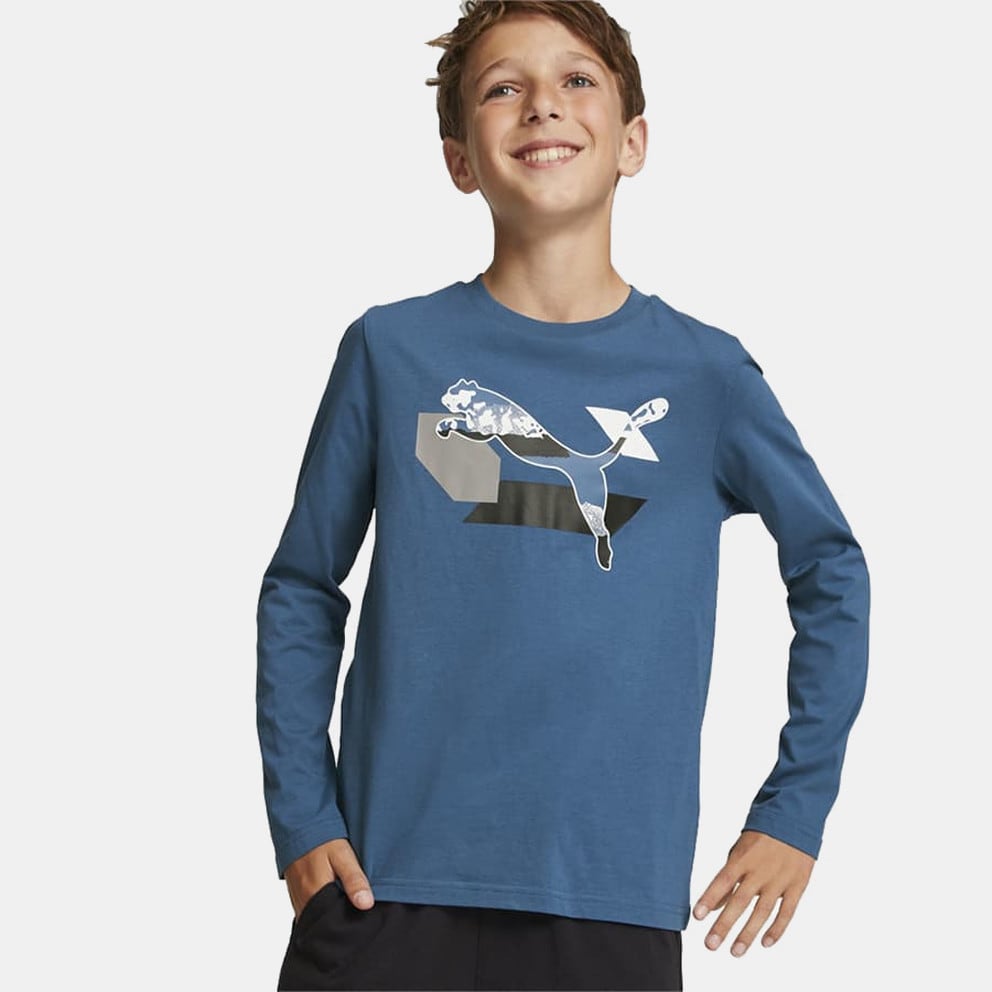 Puma Alpha Παιδική Μπλούζα με Μακρύ Μανίκι (9000117733_30826)