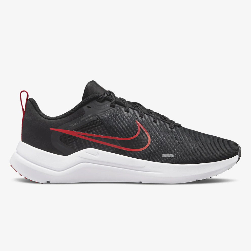 Nike Downshifter 12 Ανδρικά Παπούτσια για Τρέξιμο (9000094693_56134) BLACK/WHITE-DK SMOKE GREY-LT SMOKE GREY