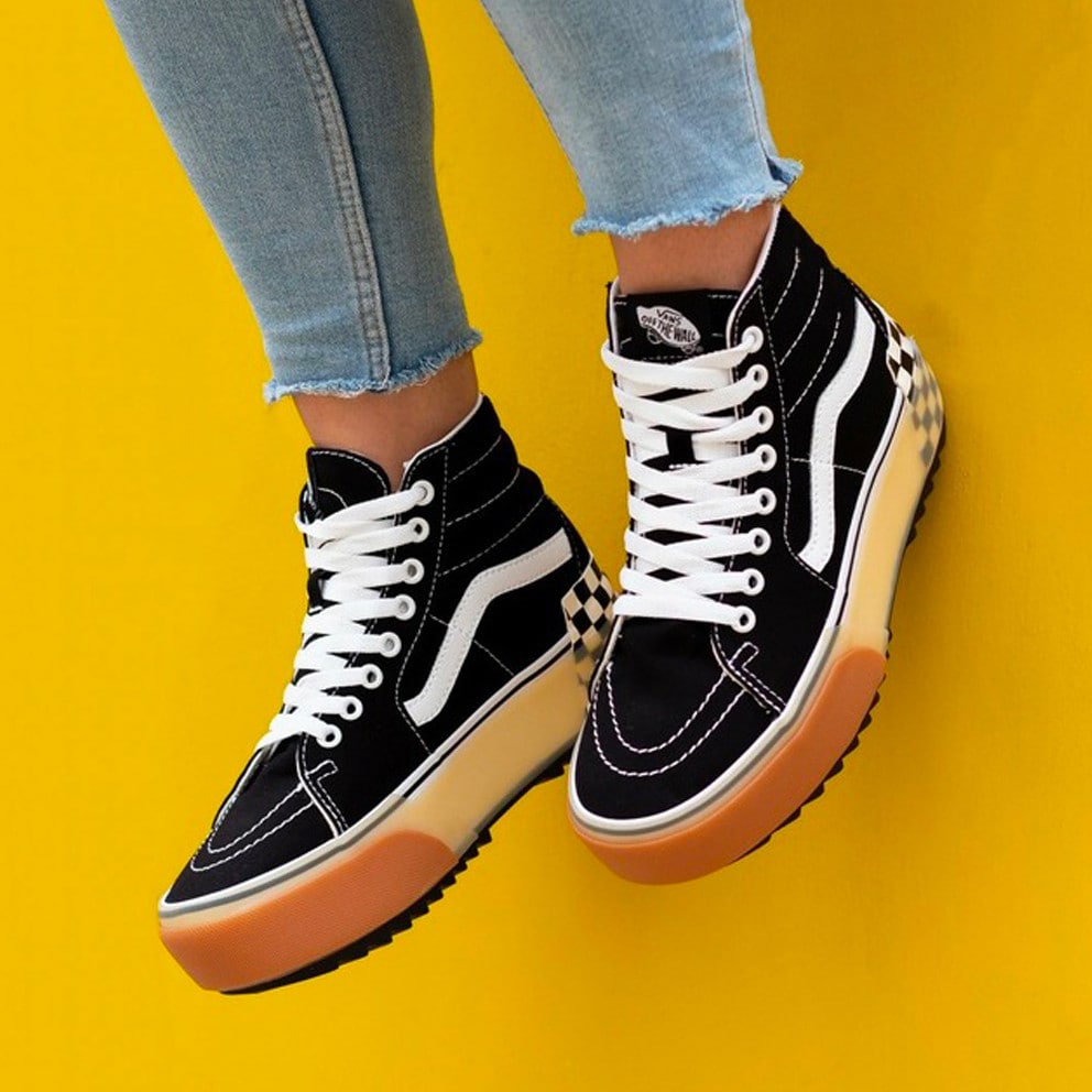 Hi Stacked Women's Shoes Black VN0A4BTW95Y1 Vans Sk8 - Featuring the Vans Vault Half Cab LX