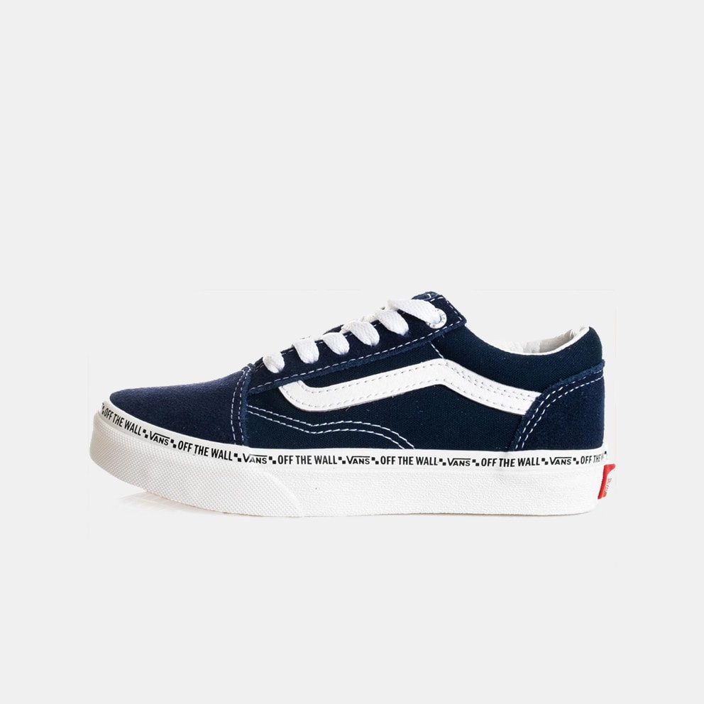 Vans Old Skool VOTH Logo Kids Shoes Blue VN0A7Q5F4M01