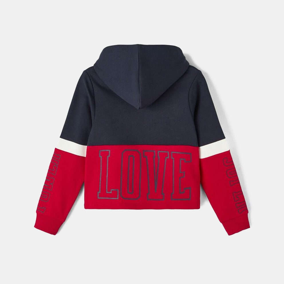 Name it Is Power Kids' Cropped Blouse with Hood