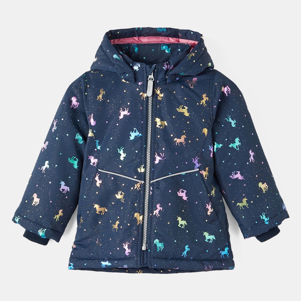 Name it Nmfmaxi Jacket Foil Unicorn Βρεφικό Μπουφάν