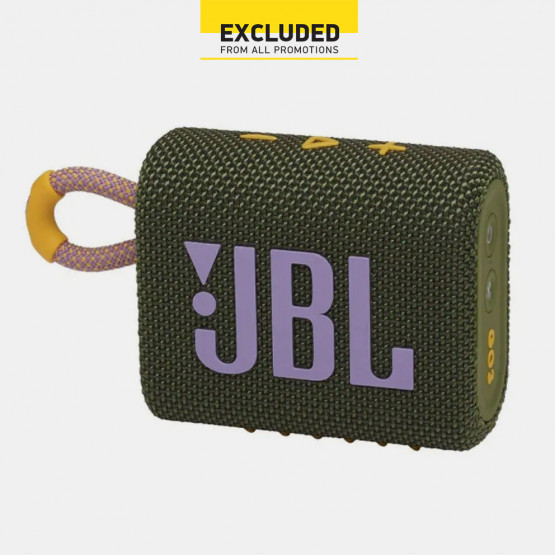 JBL GO3, Portable Bluetooth Speaker, Waterproof IP