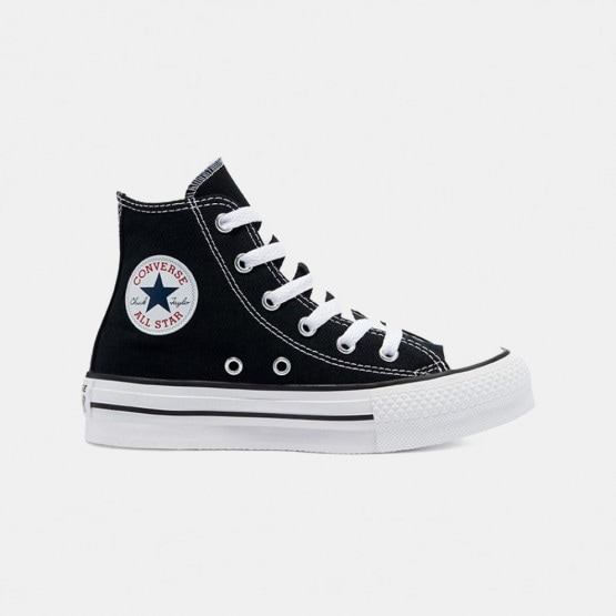 Converse All Star Coupe Triostar OX White Black 28cm All Star Lift Παιδικά Μποτάκια