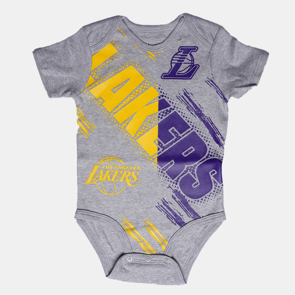 NBA SS Los Angeles Lakers Βρεφικό Κορμάκι (9000108012_60068)