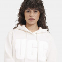Ugg Rey Fuzzy Logo Women's Hoodie