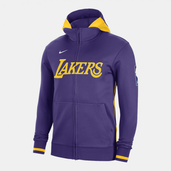 Nike Dri-FIT NBA Los Angeles Lakers Showtime Men's Full Zip Hoodie
