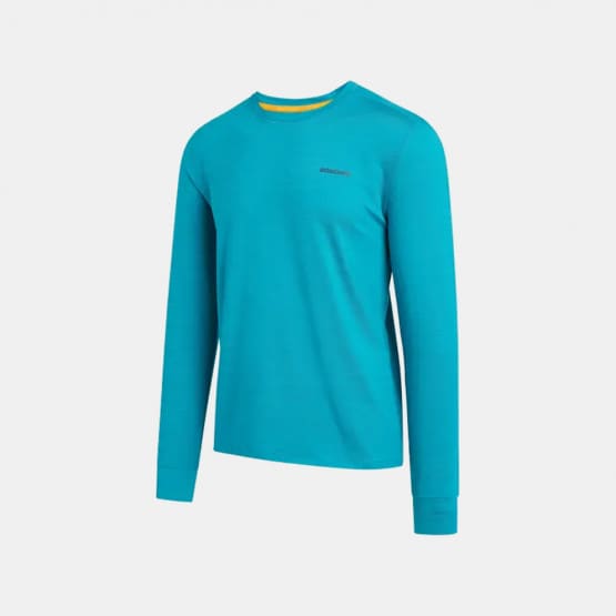 Saucony Boulder Baselayer Ανδρική Μπλούζα με Μακρύ Μανίκι