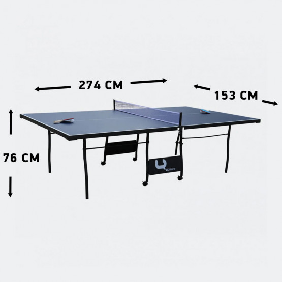 Upower Ping-Pong Τραπέζι Εσωτερικού Χώρου 274 x 153 x 76 cm