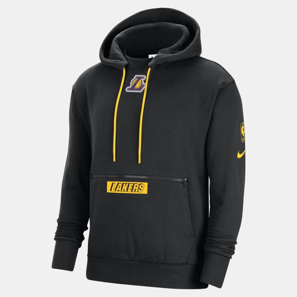 Nike NBA Los Angeles Lakers Courtside Fleece Men s Hoodie Black DN4706 010