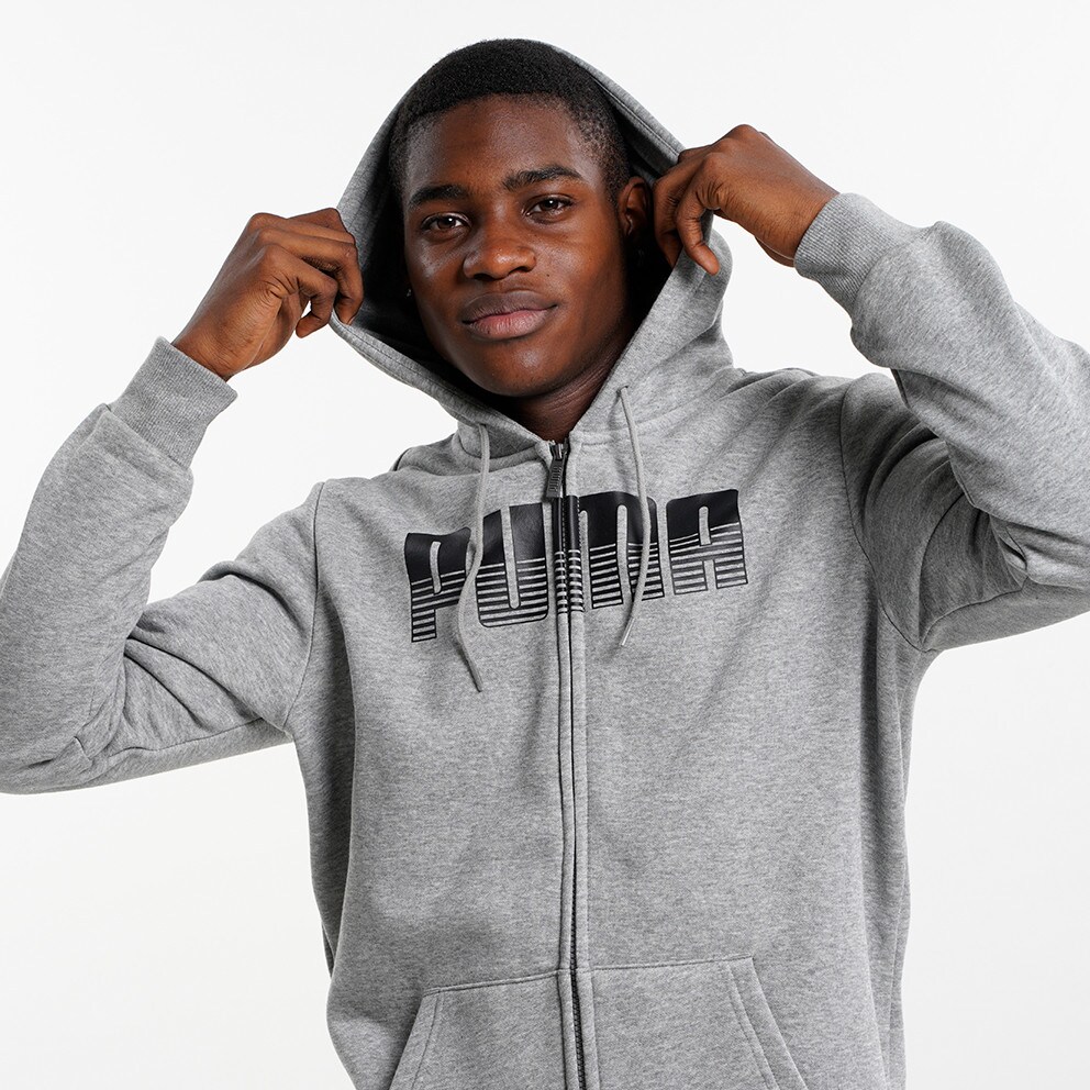 Puma Mass Merchant Style Fleece Ανδρική Ζακέτα