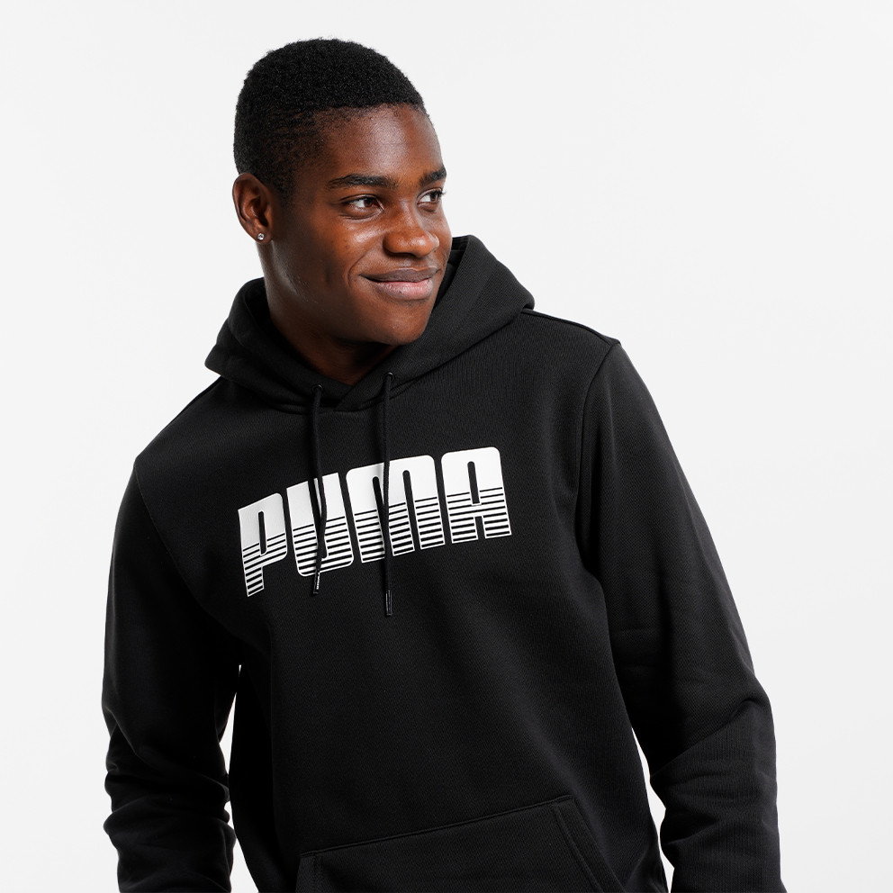 Puma Mass Merchant Style Fleece Ανδρική Μπλούζα με Κουκούλα