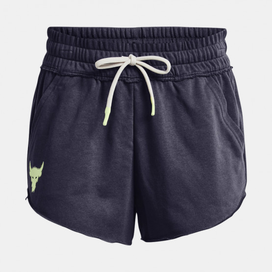 Under Armour Project Rock Rival Terry Disrupt Women's Shorts
