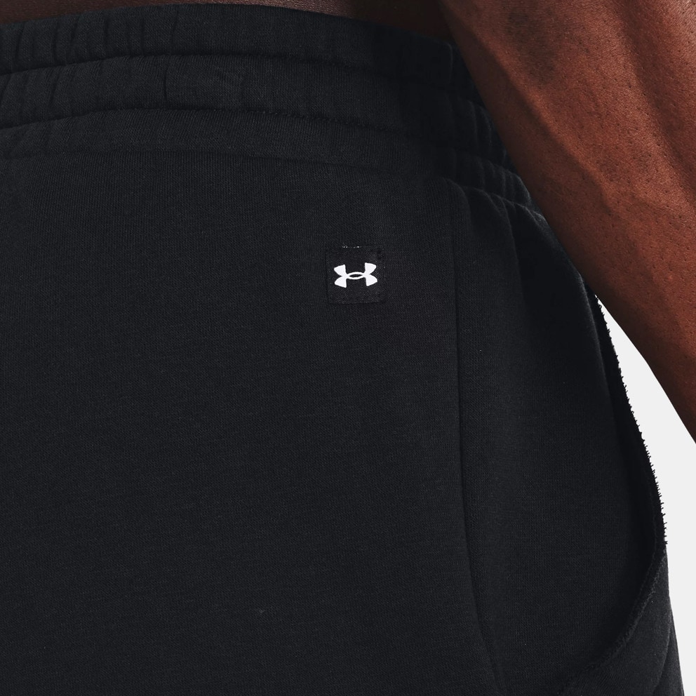 Under Armour Project Rock Rival Fleece Ανδρικό Jogger Παντελόνι Φόρμας