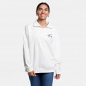 Tommy Jeans Oversized Signature Quarter Zip Γυναικεία Μπλούζα Φούτερ