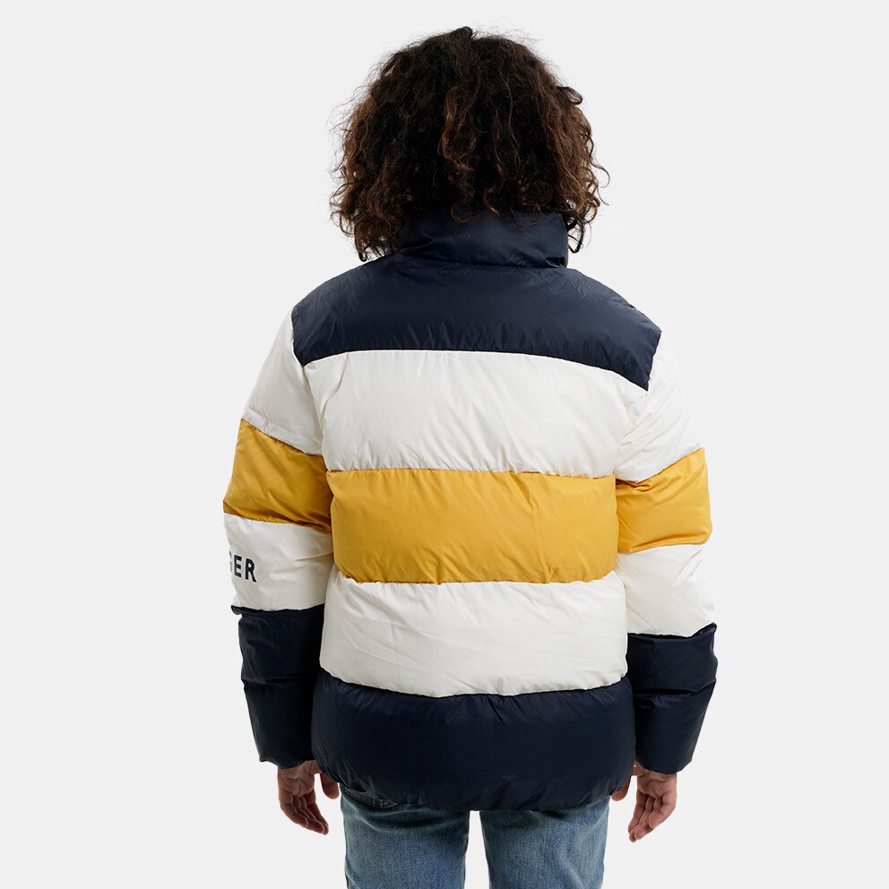 Tommy Jeans Printed Stripe Puffer Παιδικό Μπουφάν