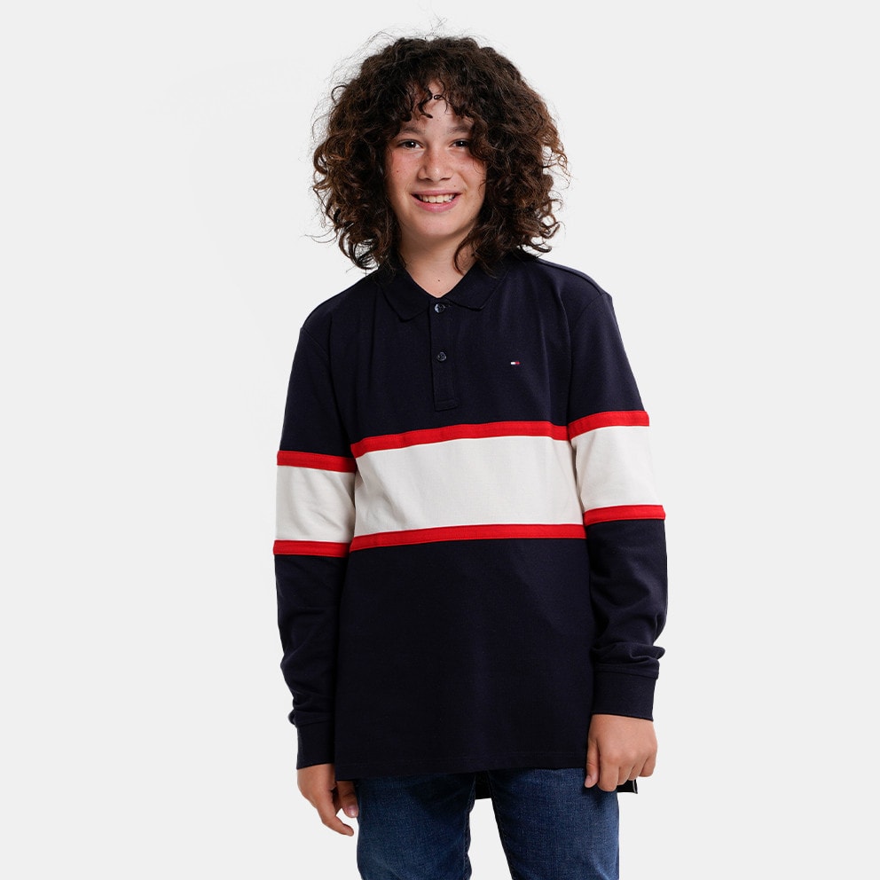 Tommy Jeans Colorblock Kid's Polo T-shirt