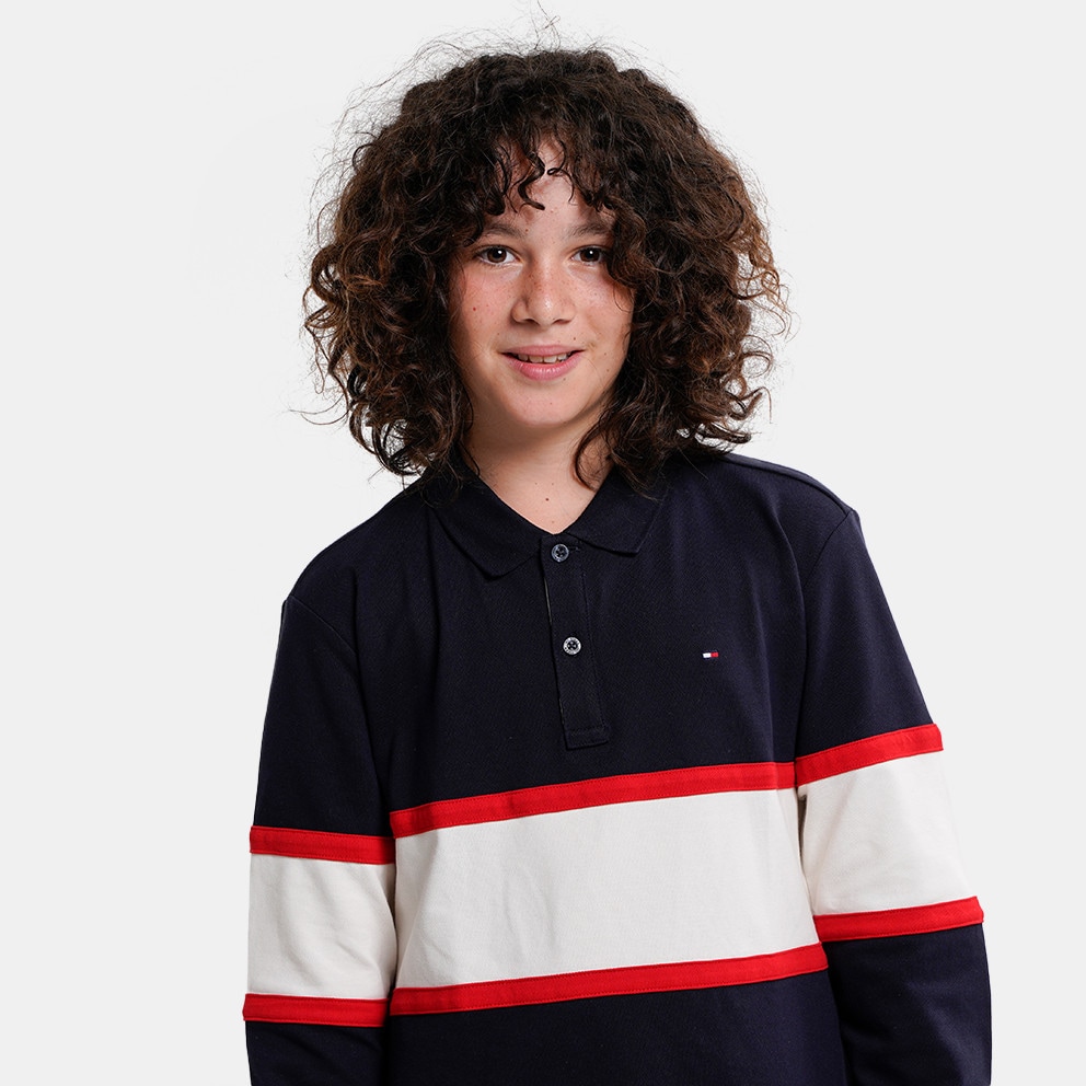 Tommy Jeans Colorblock Kid's Polo T-shirt