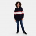 Tommy Jeans Colorblock Kid's Polo T-shirt