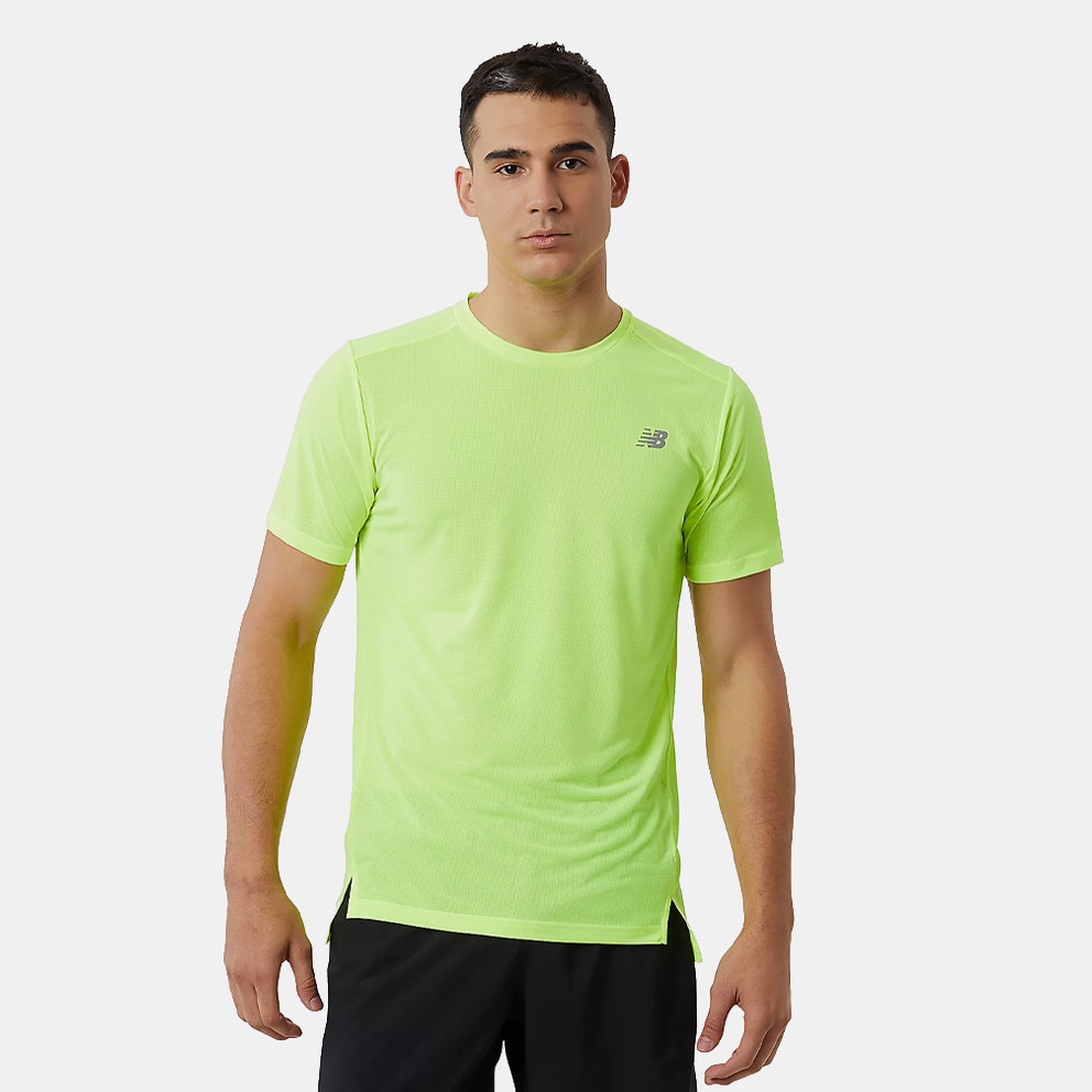 New Balance Accelerate Men's T-Shirt Yellow MT23222-HIL