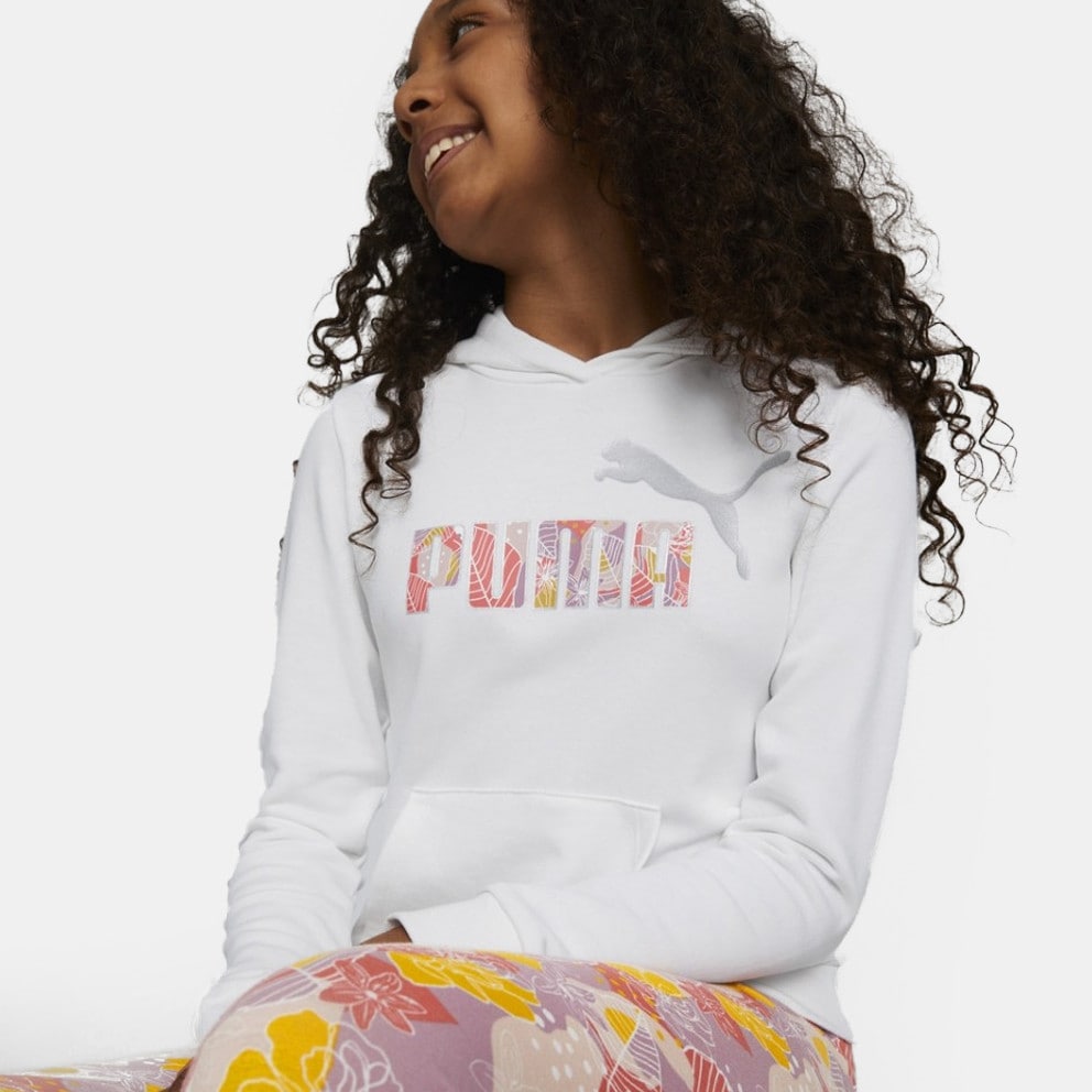 Uluru maquillaje práctico PUMA Essentials+ Bloom Logo Kids' Hoodie Hoodie 670313 - 02 - Love PUMA and  the Adult Swim