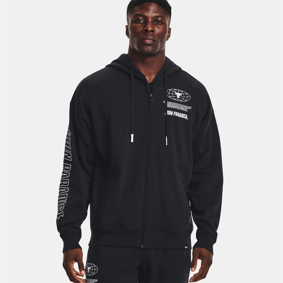 Under Armour Project Rock Rival Fleece Ανδρική Ζακέτα (9000117970_44184)