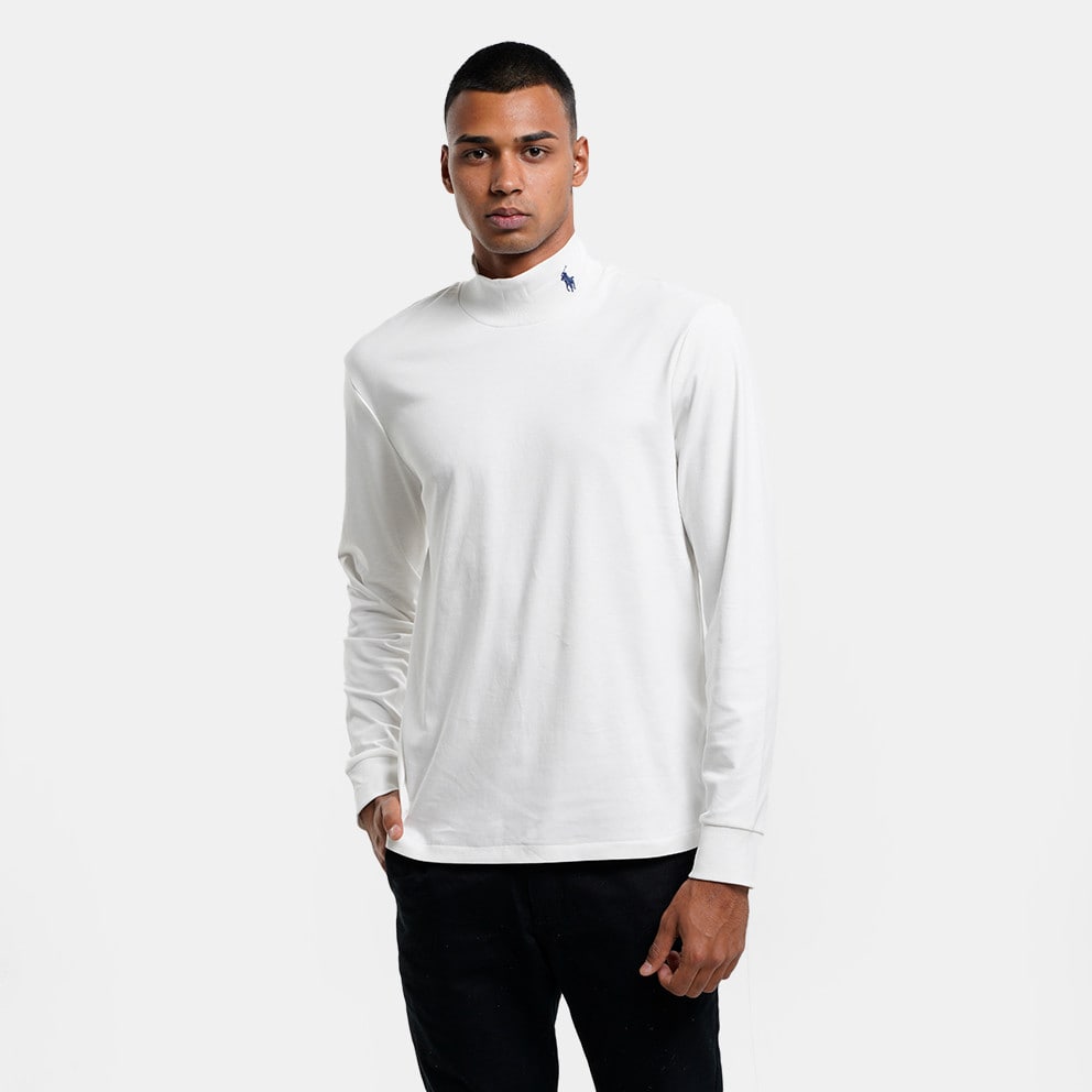 Geavanceerde Wiskunde biografie polo shirt with logo billionaire t shirt iaac black - Polo Ralph Lauren  Men's Long Sleeve T - Shirt White 710849518 - 003