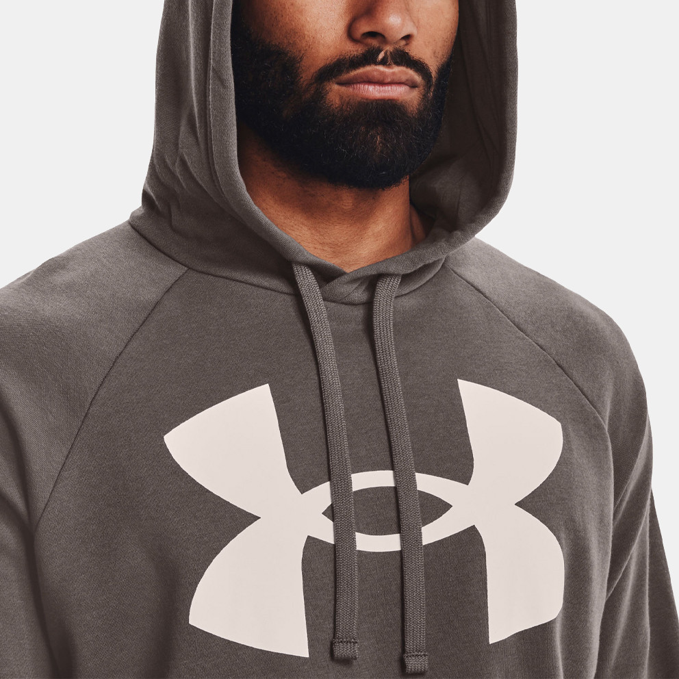 Under Armour Rival Fleece Big Logo Ανδρική Μπλούζα με Κουκούλα