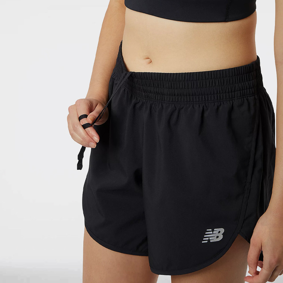 New Balance Accelerate 5 Inch Women s Shorts Black WS23228 BK