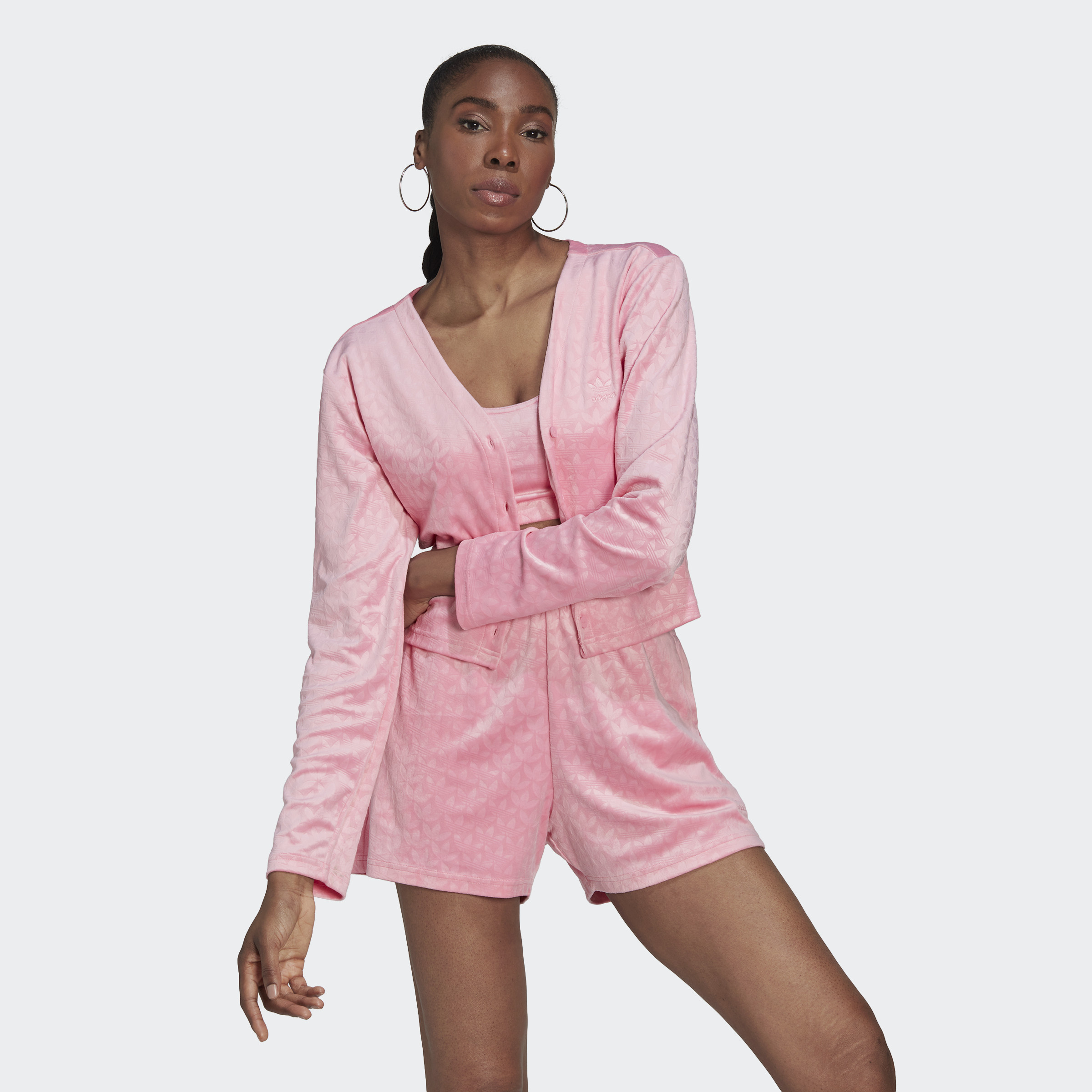 adidas Originals Cropped Cardi Γυναικεία Μπλούζα (9000113352_61261)
