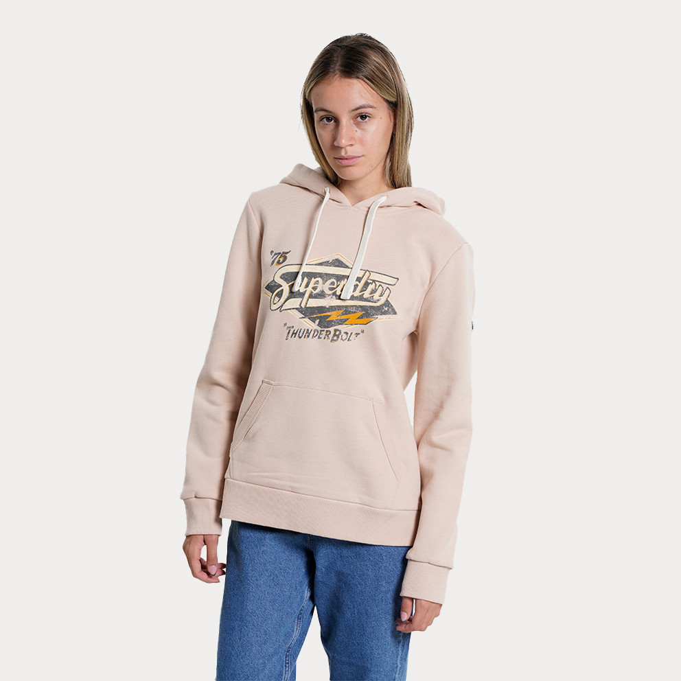 Superdry D1 Vintage Boho Γυναικεία Μπλούζα με Κουκούλα (9000116316_26881)