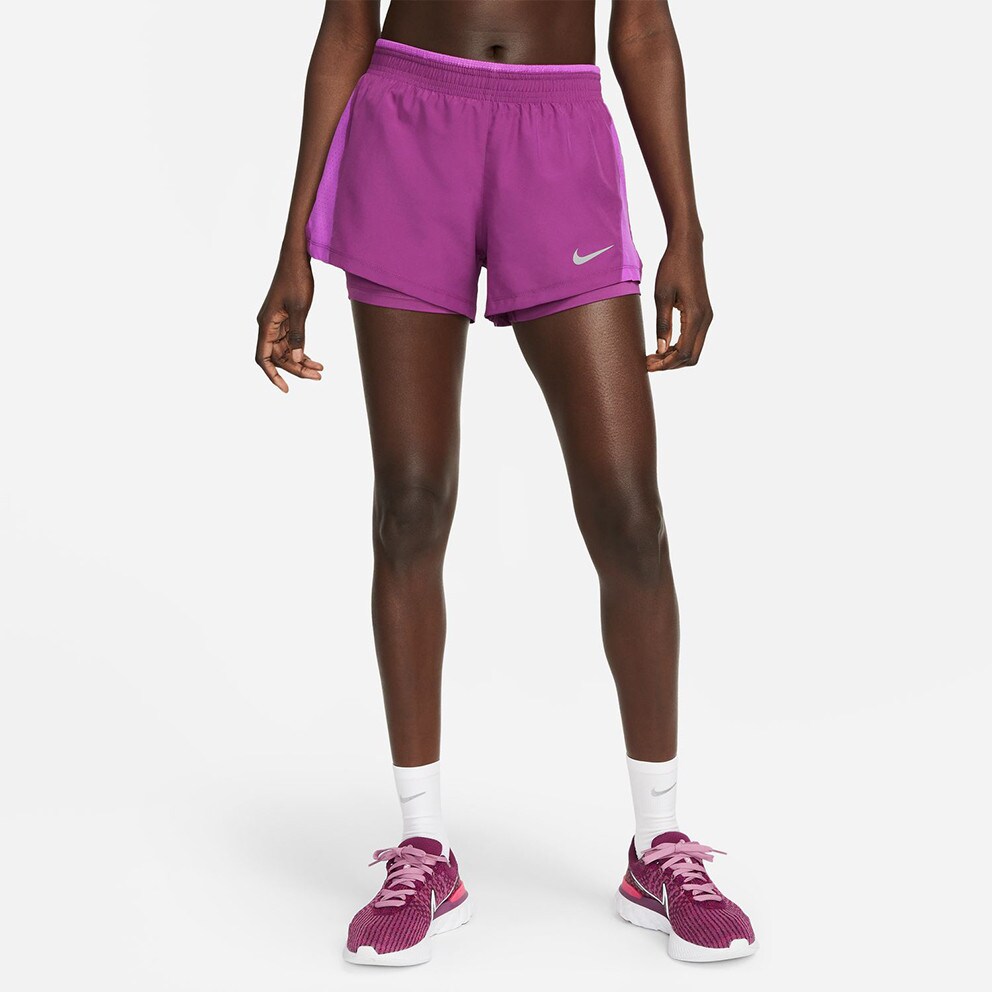 Nike 10K 2In1 Women s Shorts Purple CK1004 503