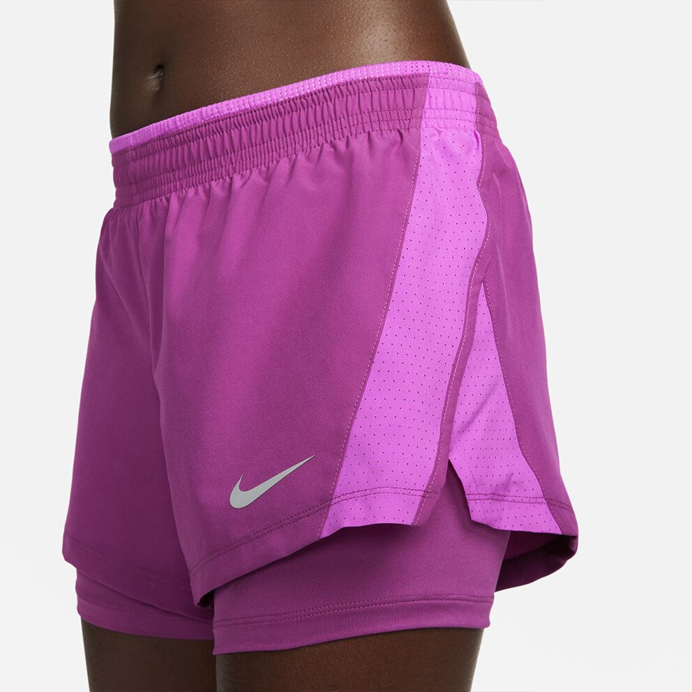 Nike 10K 2In1 Women s Shorts Purple CK1004 503