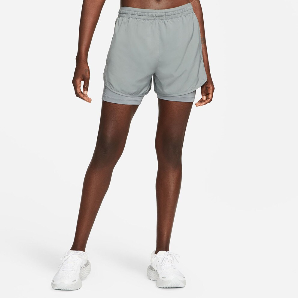 Nike W Nk Tempo Luxe 2In1 Short SMOKE GREY/SMOKE GREY/REFLECTIVE