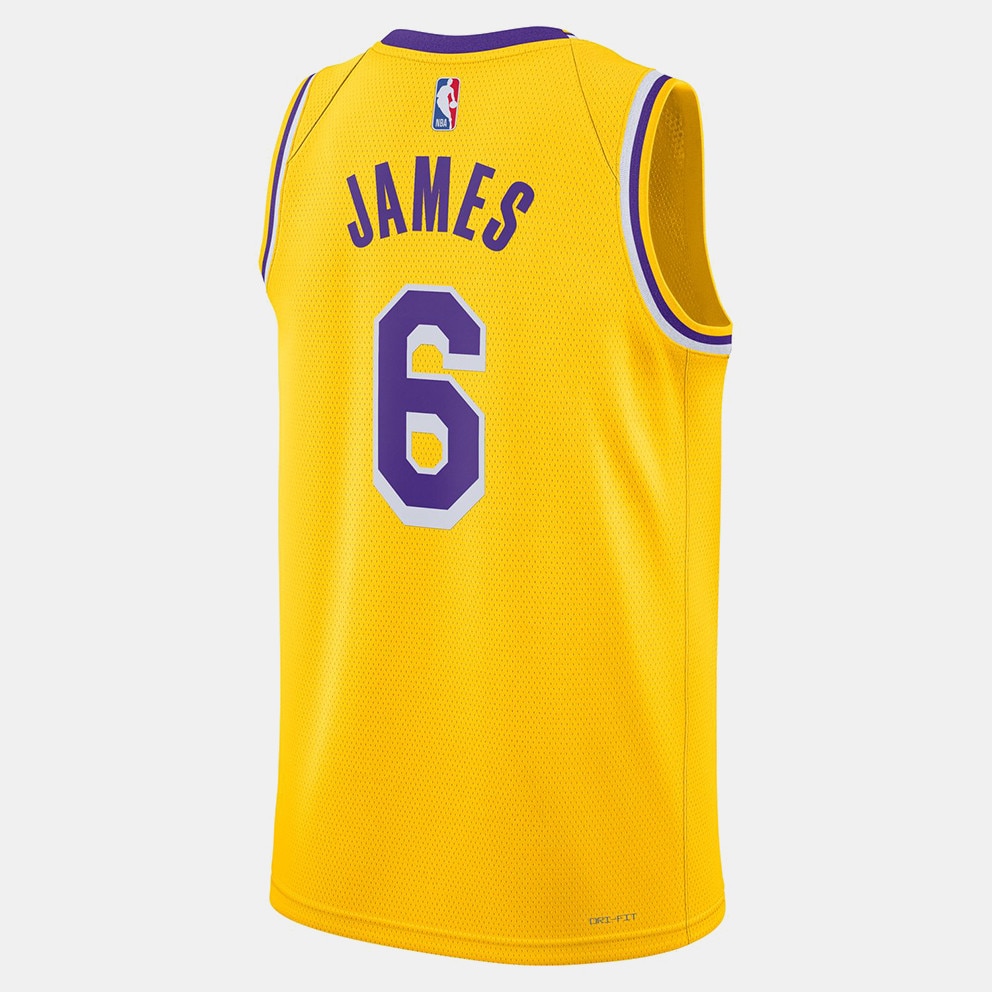 LeBron James Los Angeles Lakers 2022/23 Select Series Men's Nike Dri-Fit NBA Swingman Jersey - Purple Pulse, XL