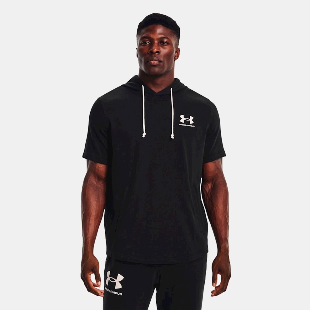 Under Armour Rival Terry Ανδρική Μπλούζα με Κουκούλα