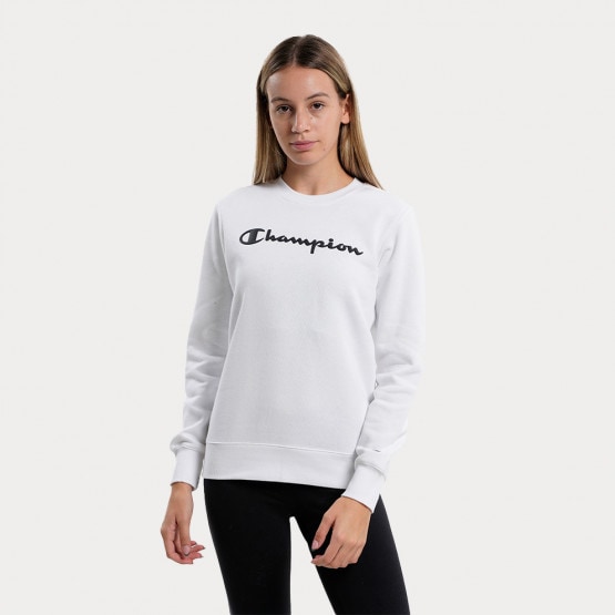 Champion sweatshirt white womens sale