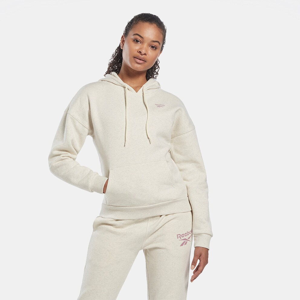 Reebok Identity Logo Fleece Γυναικεία Μπλούζα με Κουκούλα (9000112179_61142)
